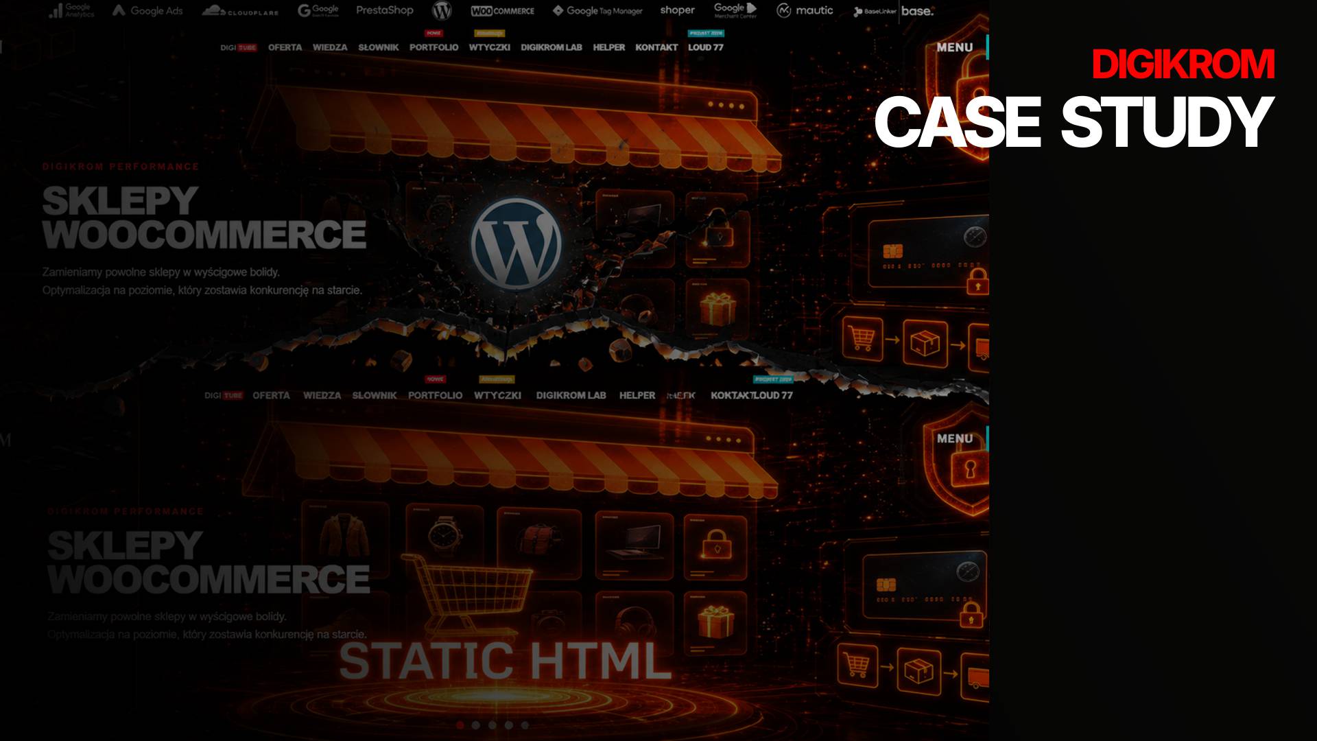 Jak przeniosłem DIGIKROM z WordPressa na własny Static Hybrid bez zmiany adresów URL — Case Study