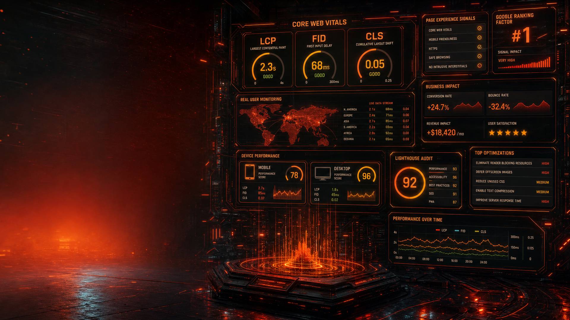 Core Web Vitals – wskaźniki szybkości, responsywności i stabilności strony